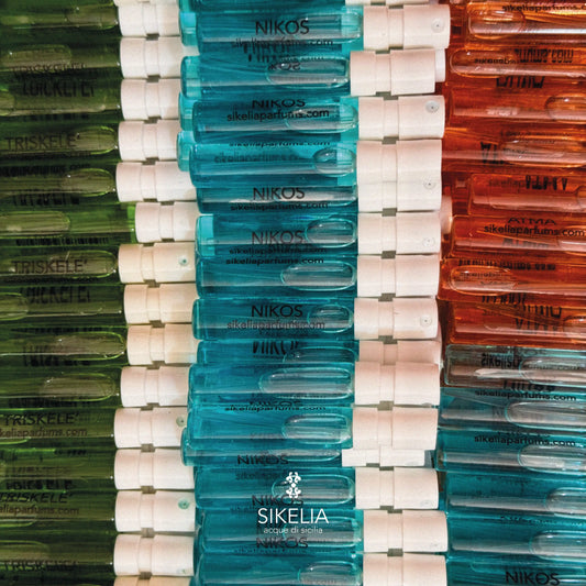 verschiedene Nischendüte der Marke Sikelia im 2 ml Format