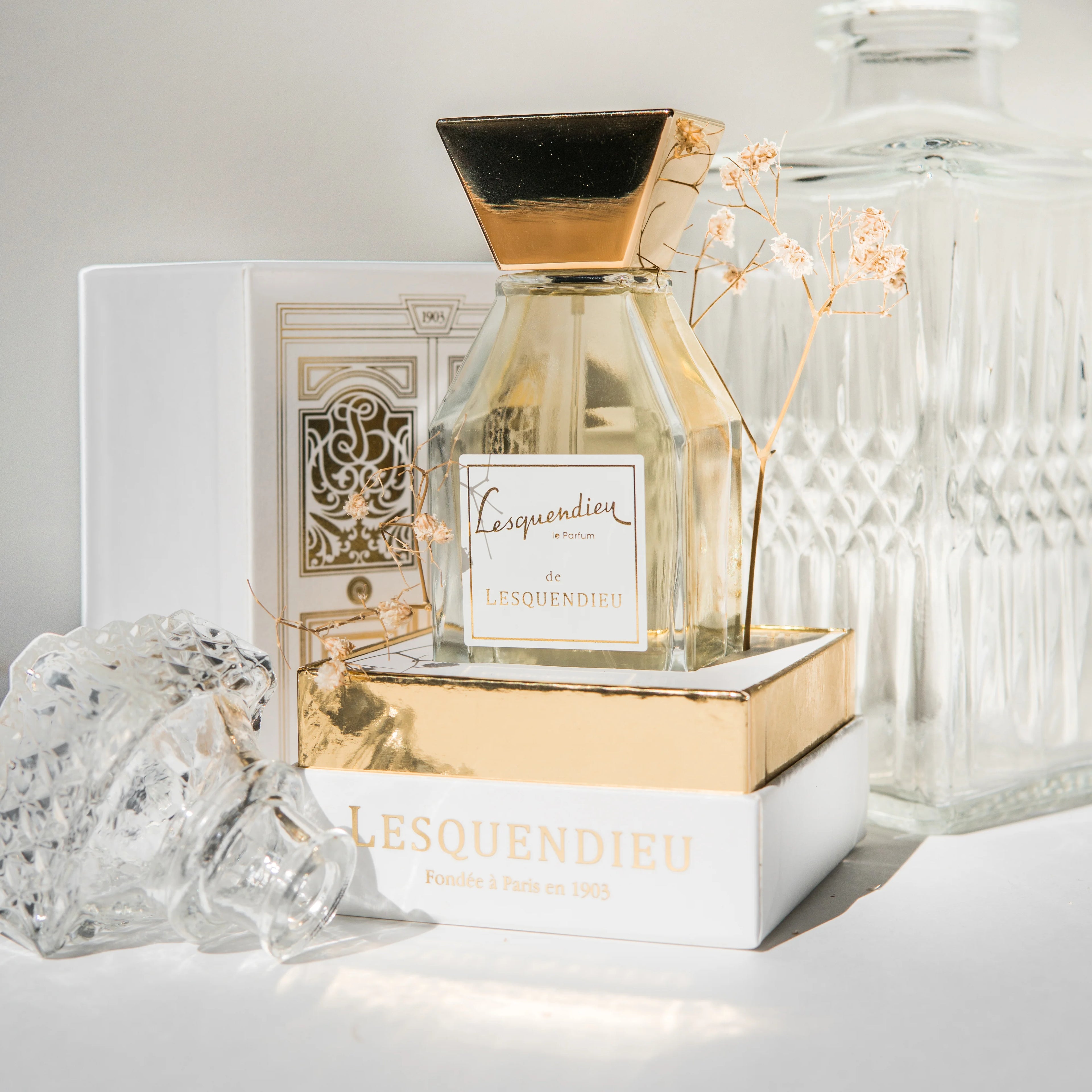lesquendieu Nischenparfum de lesquendieu stillvoll gezeigt